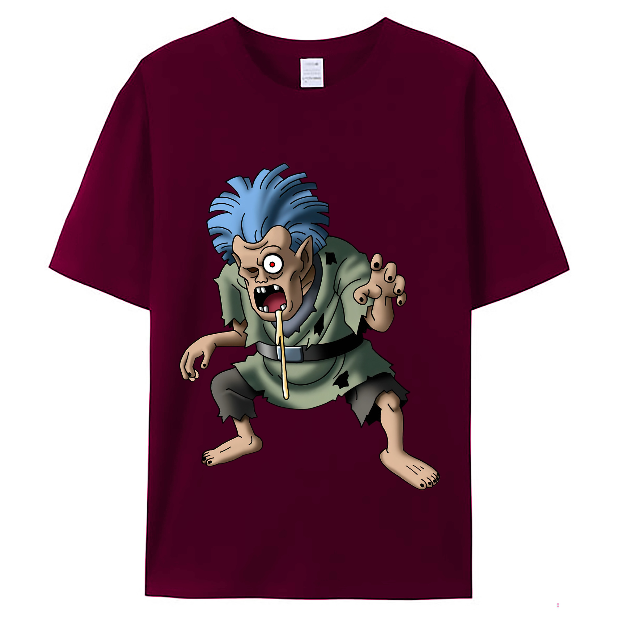 （画像用） ドラゴンクエスト Doragon Kuesuto Dragon Quest レディースカジュアルプリントTシャツ（綿100％）